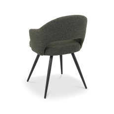 Green Fabric Dining Chair 4