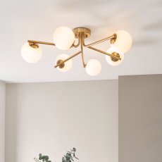 Aaron 6Lt Ceiling Light 2