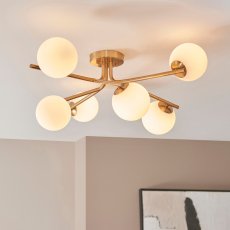 Aaron 6Lt Ceiling Light 3