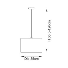 Longshore Ceiling Light 6
