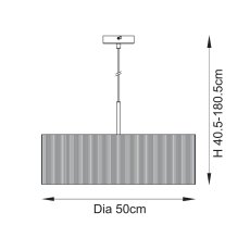 Longshore 3Lt Ceiling Light 5