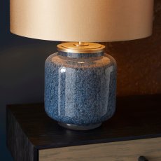 Cobalt Glass Table Lamp 3