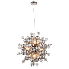 Jules 9 Light Pendant - Chrome 2