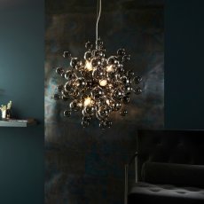Jules 9 Light Pendant - Chrome 3