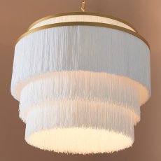 Gold Frindge Pendant 5