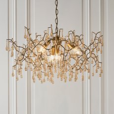 Gold Branch Chandelir 4