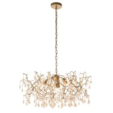 Gold Branch Semi Flush