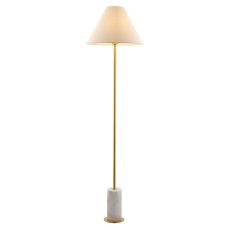 Brass and Marbel Floor Lamp 1