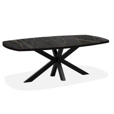 Harris Danish Oval Fixed Dining Table