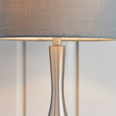 Nickel Piccadilly Table Lamp 4