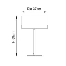 Hayfield Table Lamp 6