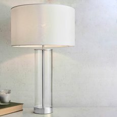 Lessina Table Lamp - Nickel 2