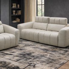 Nicoletti Owen Electric Recliner 3 Seater Sofa
