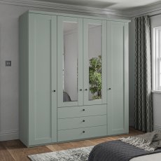 Wiemann Linate 4 Door Wardrobe 3