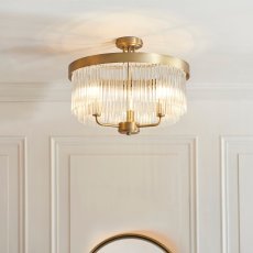 Clermont Semi Flush 2