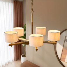 Heathcliff 5 Light Pendant 3