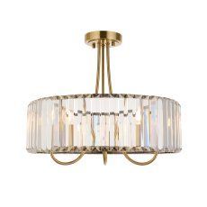 Visconti 3 Light Semi Flush 1