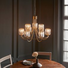 Berenice 9 Light Tiered Pendant 3