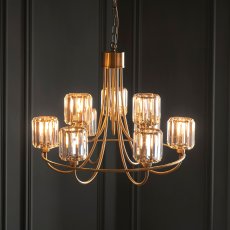 Berenice 9 Light Tiered Pendant 4