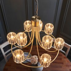 Berenice 9 Light Tiered Pendant 5