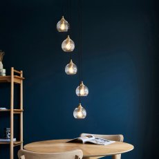 Allegra 5 Light Cascade Pendant 3