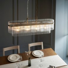 Marietta 4 Light Linear Pendant 2