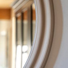 Suffolk Large Round Mirror - Mushroom 5