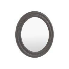 Suffolk Small Round Mirror Charcoal 5
