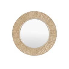 Falia Round Mirror Gold 1