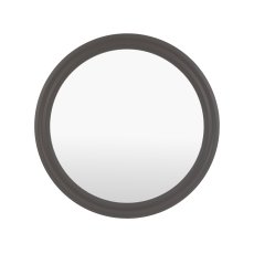 Suffolk Large Round Mirror Charcoal 1