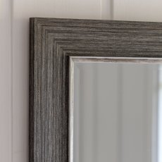 Richmond Small Square Mirror Pewter 3
