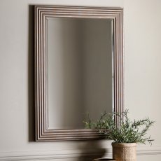 Whitechapel Rectangle Mirror - Gold 2