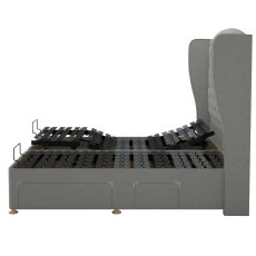 Tempur Sufffolk Adj Disc Divan Light Grey 4