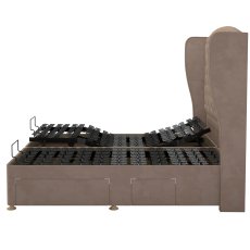 Temp Suffolk Adj Disc Divan Velv Stone 4