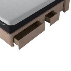 Temp Suffolk Adj Disc Divan Velv Stone 5