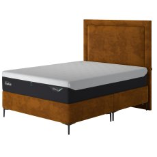 Temp Suffolk Slim Divan Base Tumeric Velvet 3