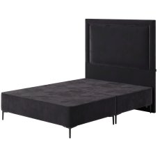 Tempur Suffolk Slim Divan Base Coal Velvet