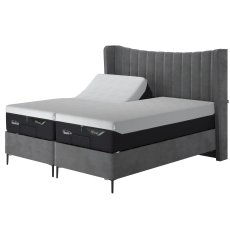 Tempur Suffolk Slim Adjustable Disc Divan Base Armour Velvet