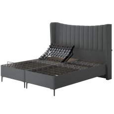 Tempur Suffolk Slim Adjustable Disc Divan Base Dark Grey Soho