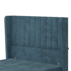 Tempur Wickham Headboard Teal Velvet 4