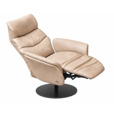 Himolla Azure Medium Manual Armchair with Anthracite Metal Plate