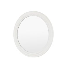 Shoreline Round Mirror - White 2