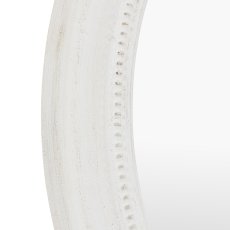 Shoreline Round Mirror - White 4