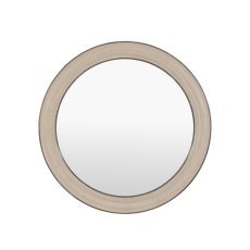 Shoreline Round Mirror - Grey 1