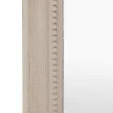Shoreline Over Mantle Mirror - Grey 4
