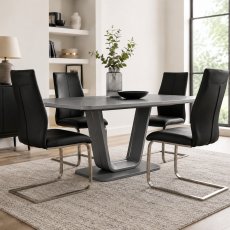 Alessi Dining Chair Black 2