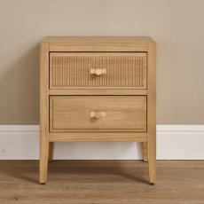 2 Drawer Bedside 4