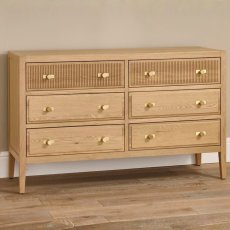 3+3 Wide Drawer Chest 2