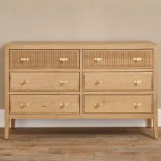 3+3 Wide Drawer Chest 4
