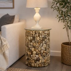 Driftwood Tall Lamp Table 2